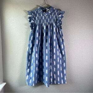 Crown & Ivy A-line Midi Dress Women’s Size Small 100% Cotton